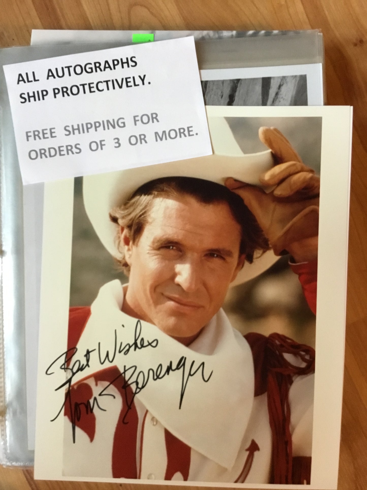 Tom Berenger autograph