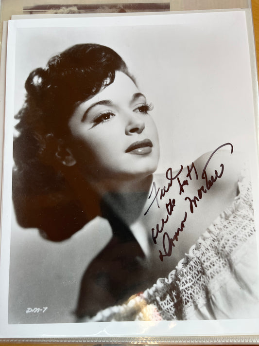 DONNA MARTELL, actress, autograph