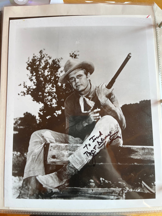 JOHN LUPTON, actor, autograph