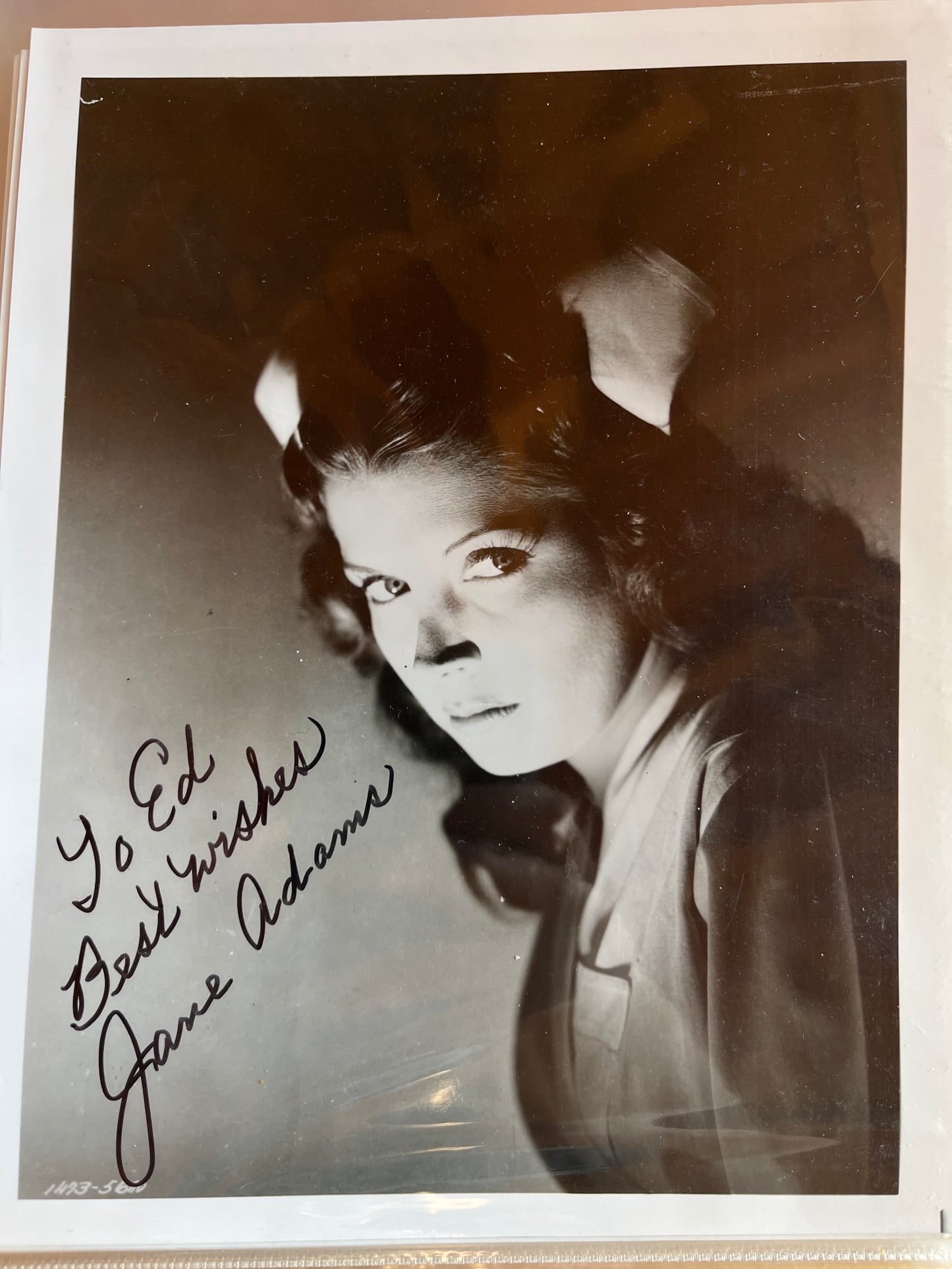JANE ADAMS, House of Dracula (autograph)