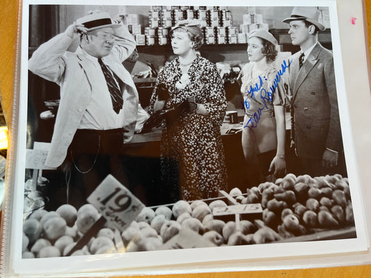 JEAN ROUVEROL, actress, autograph
