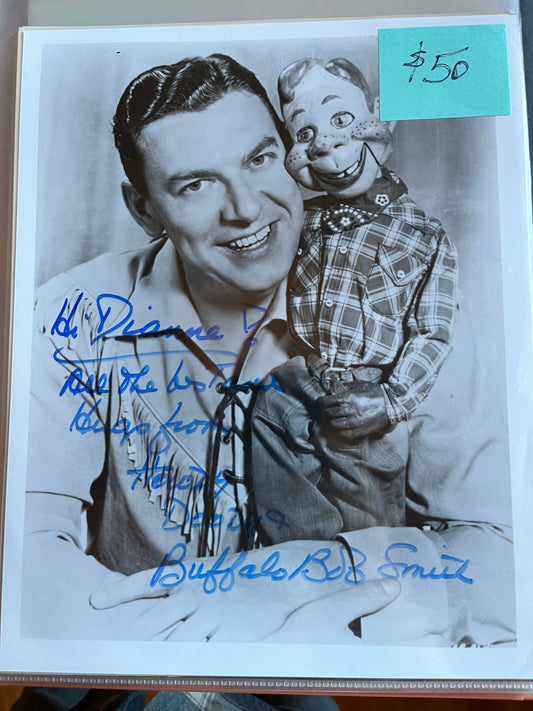 BUFFALO BOB SMITH, Howdy Doody, autograph