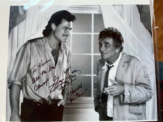 GREG EVIGAN, B.J. and the Bear, villain on Columbo, autograph