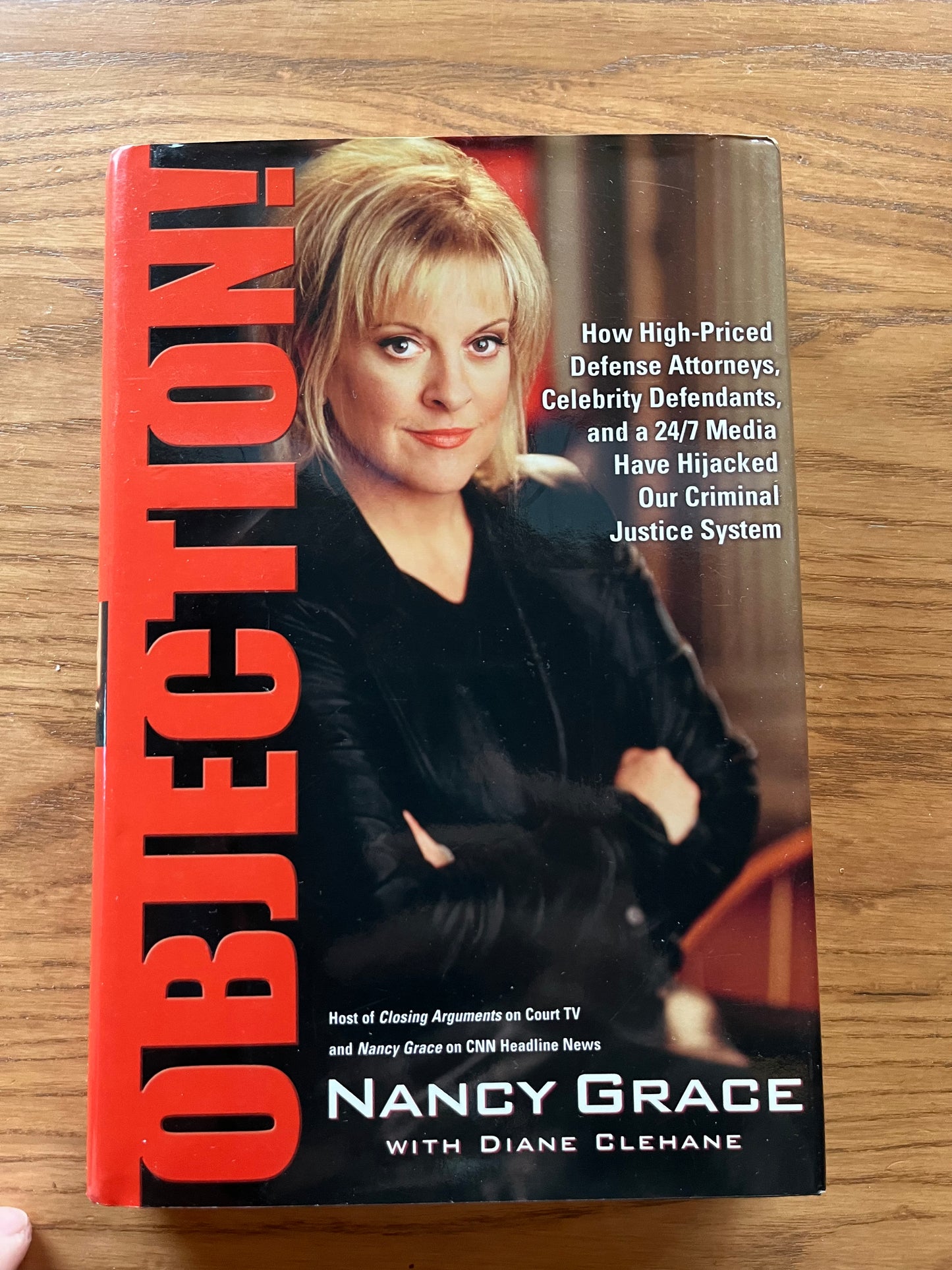 NANCY GRACE, Objection! (autographed book)