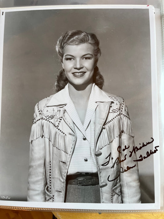 HELEN TALBOT, actress, autograph