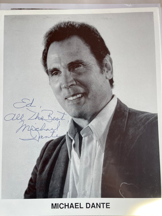 MICHAEL DANTE, actor, autograph