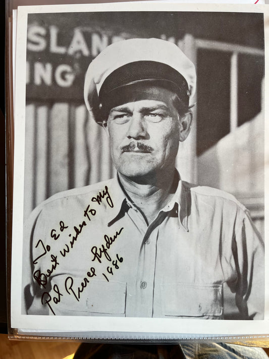 PIERCE LYDEN, actor, autograph
