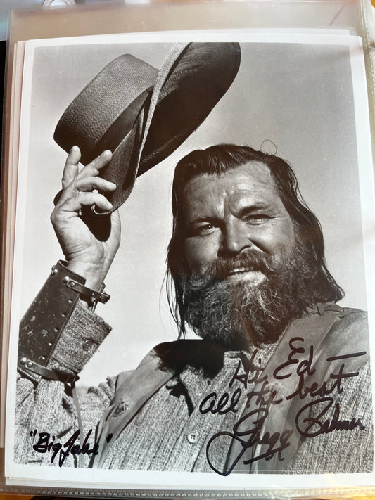 GREGG PALMER, actor, autograph