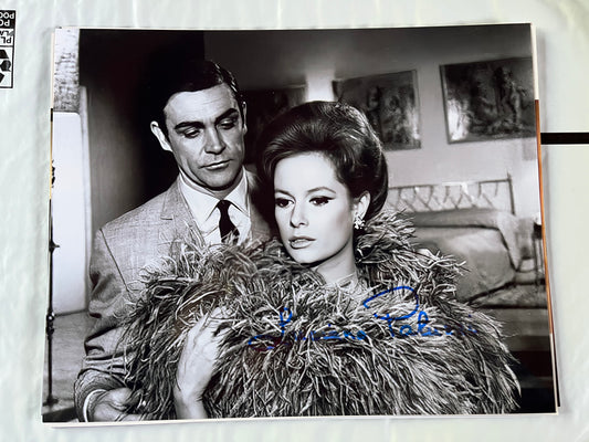 LUCIANA PALUZZI, Bond Girl, autograph
