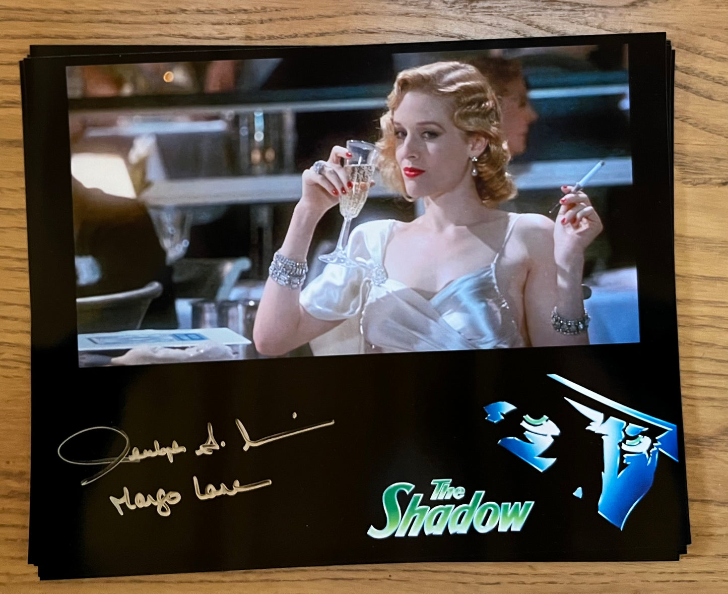 PENELOPE ANN MILLER, Margo Lane in THE SHADOW, autograph