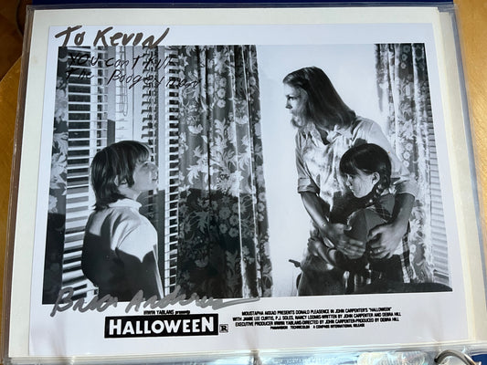 BRIAN ANDREWS, Halloween (1978), autograph