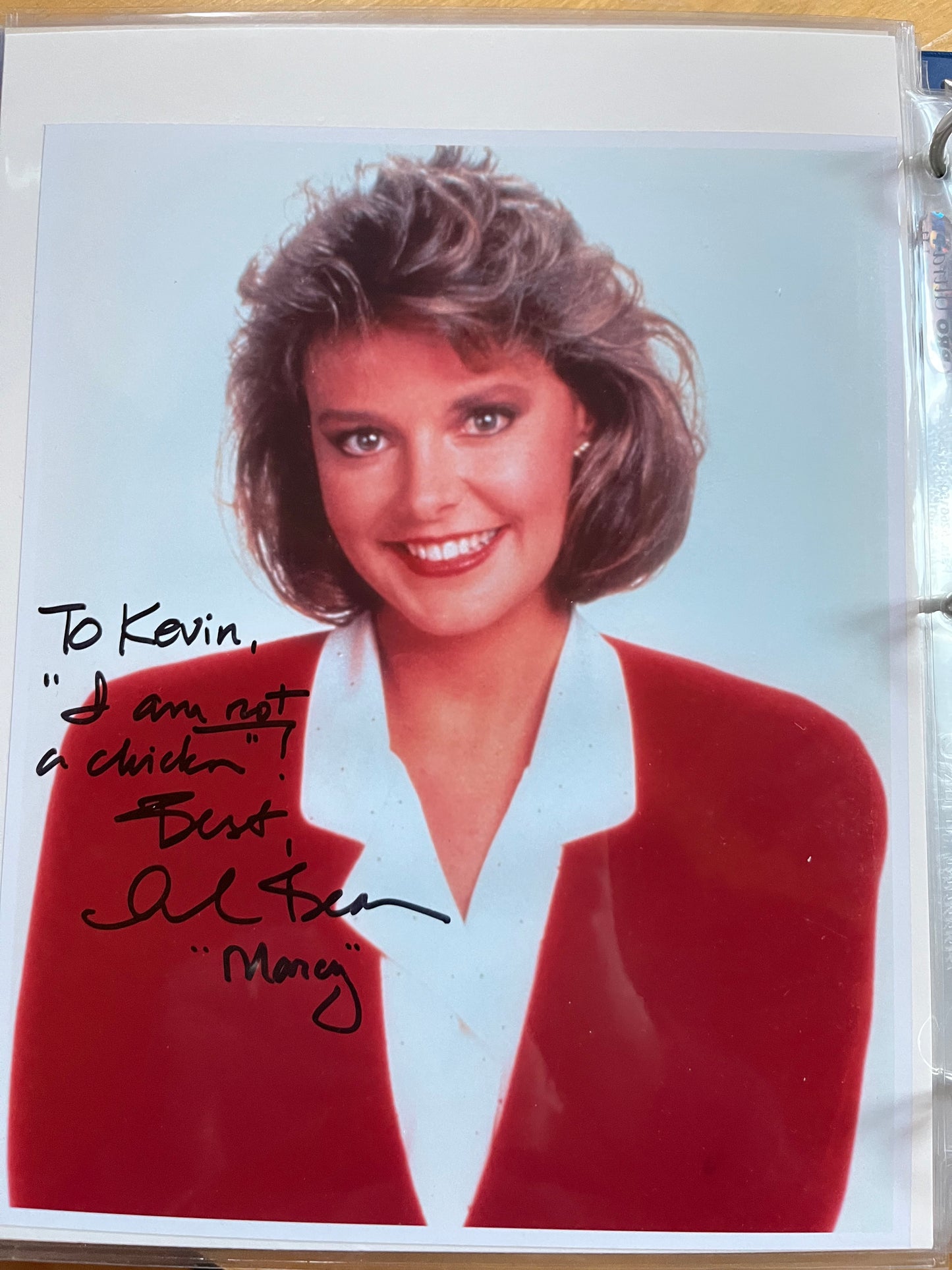 AMANDA BEARSE, Married with Children, Fright Night, autograph