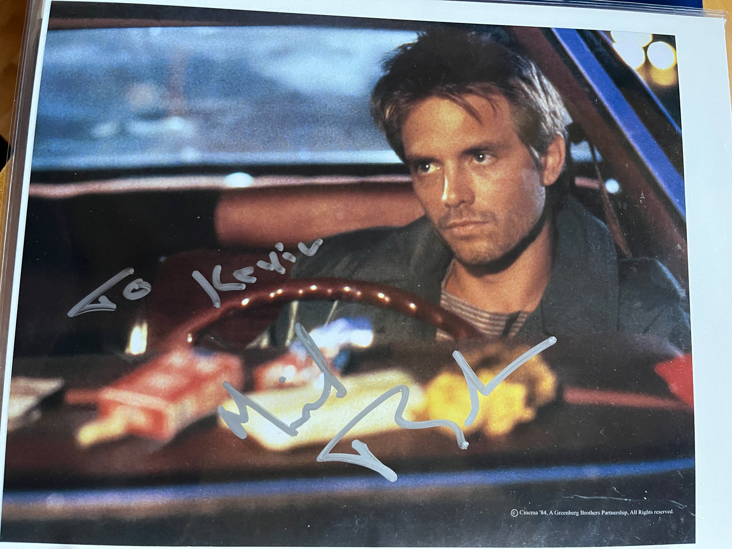 MICHAEL BIEHN, The Terminator, autograph