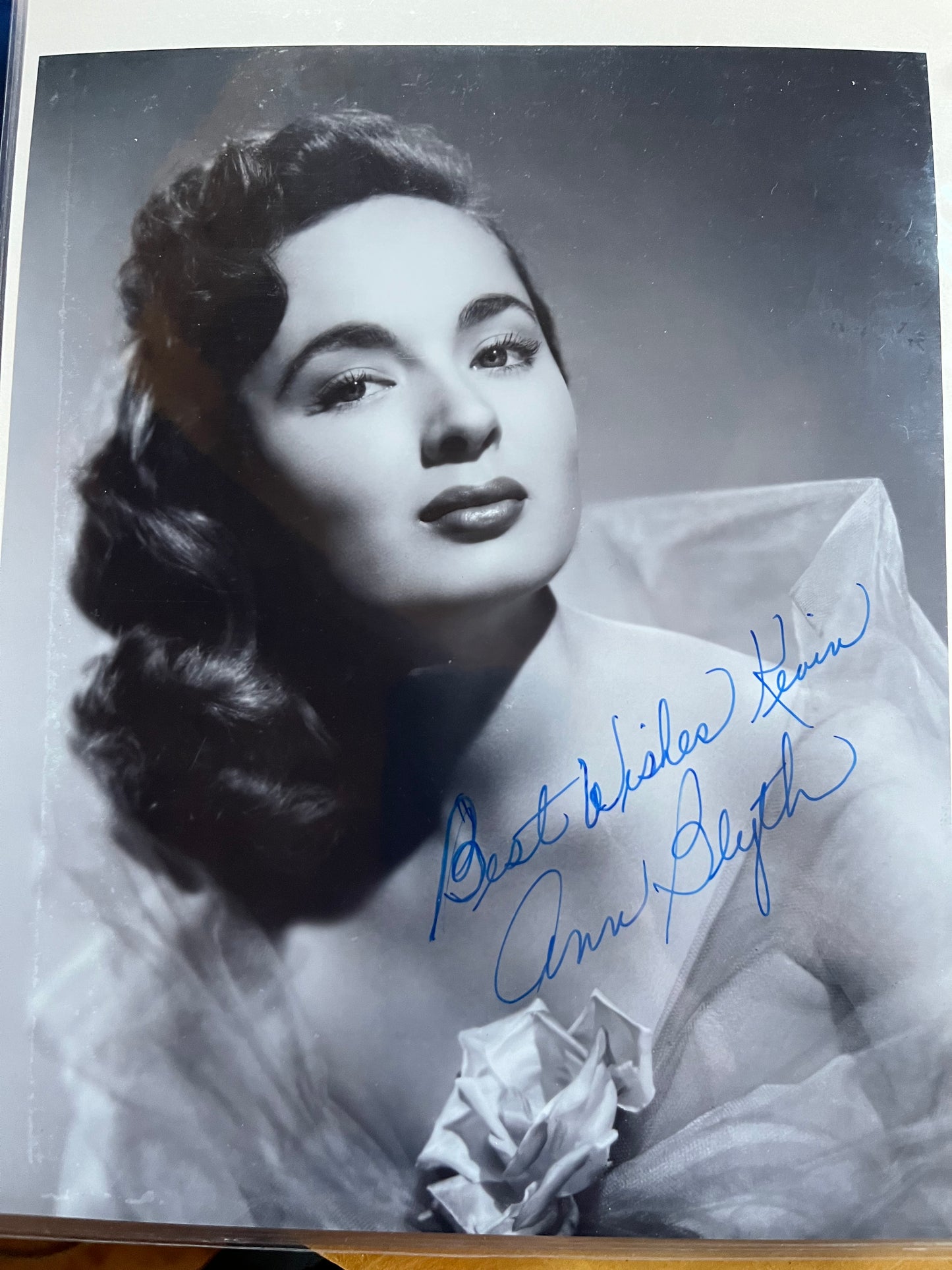 ANN BLYTH, actress and screen icon, autograph