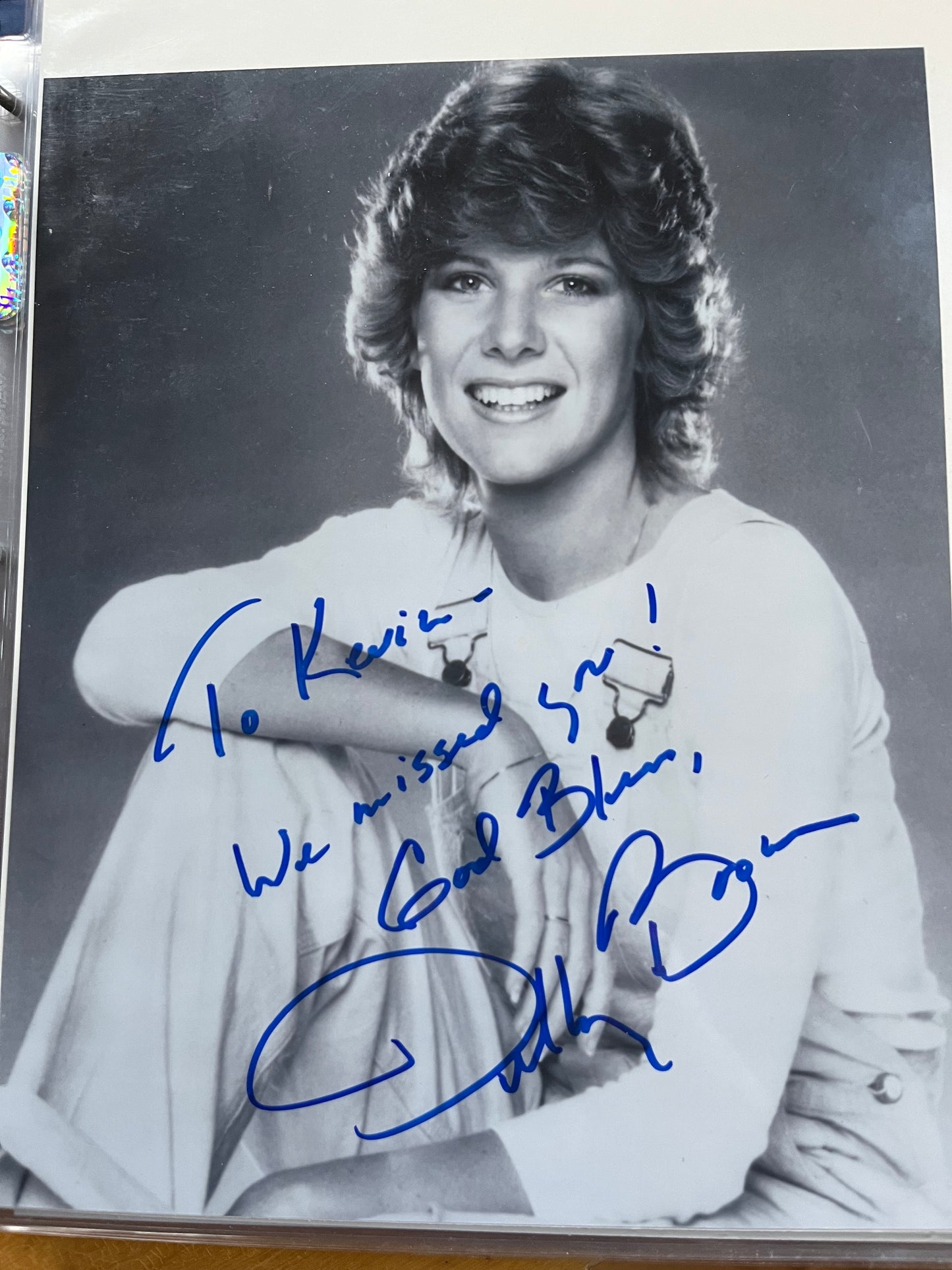 DEBBY BOONE, singer, autograph