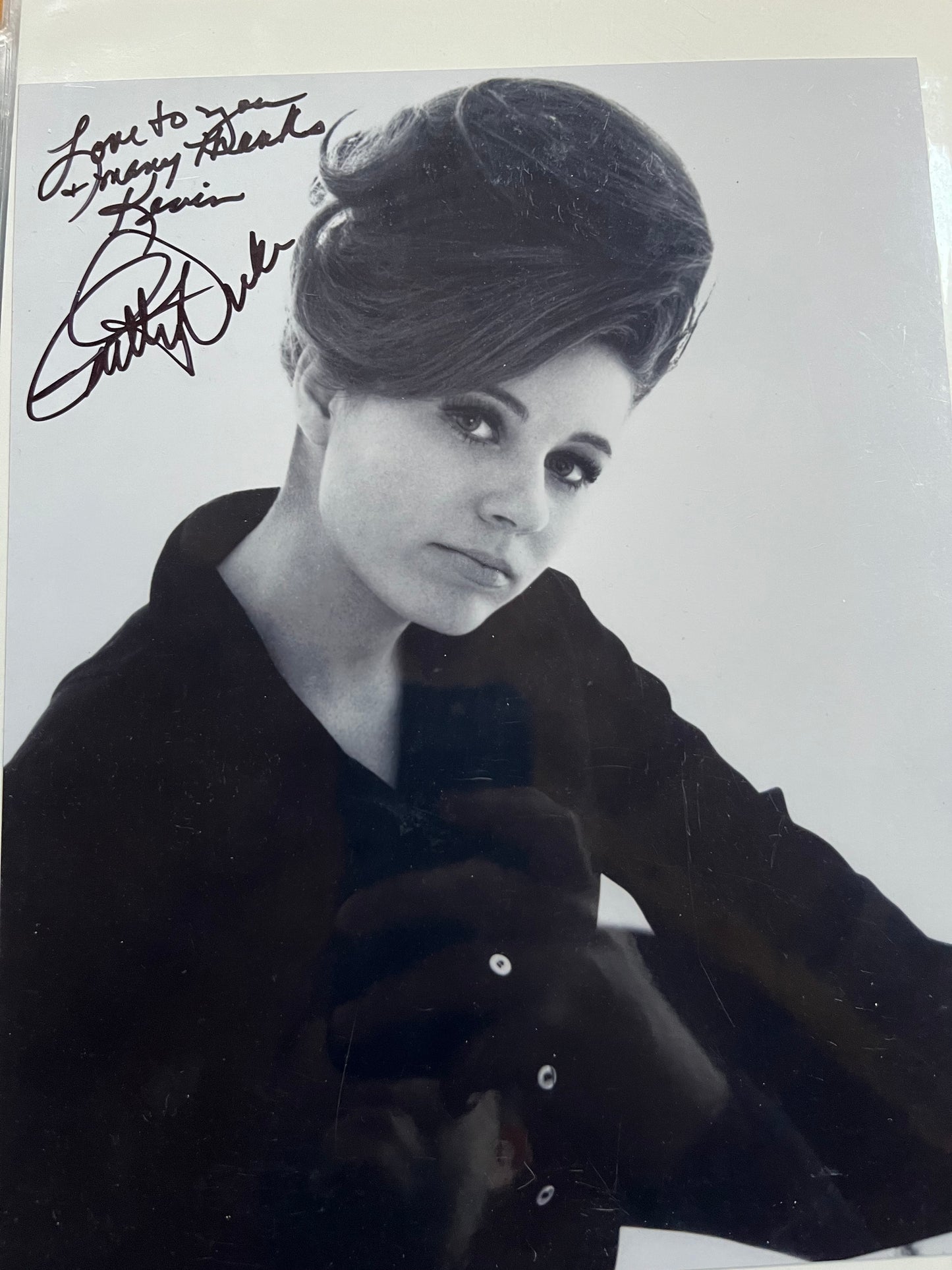 PATTY DUKE, singer, actress, autograph