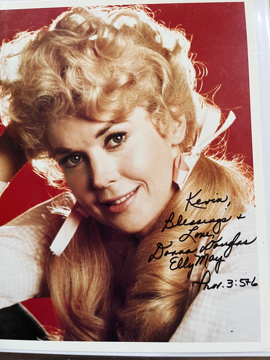 DONNA DOUGLAS, The Beverly Hillbillies, autograph