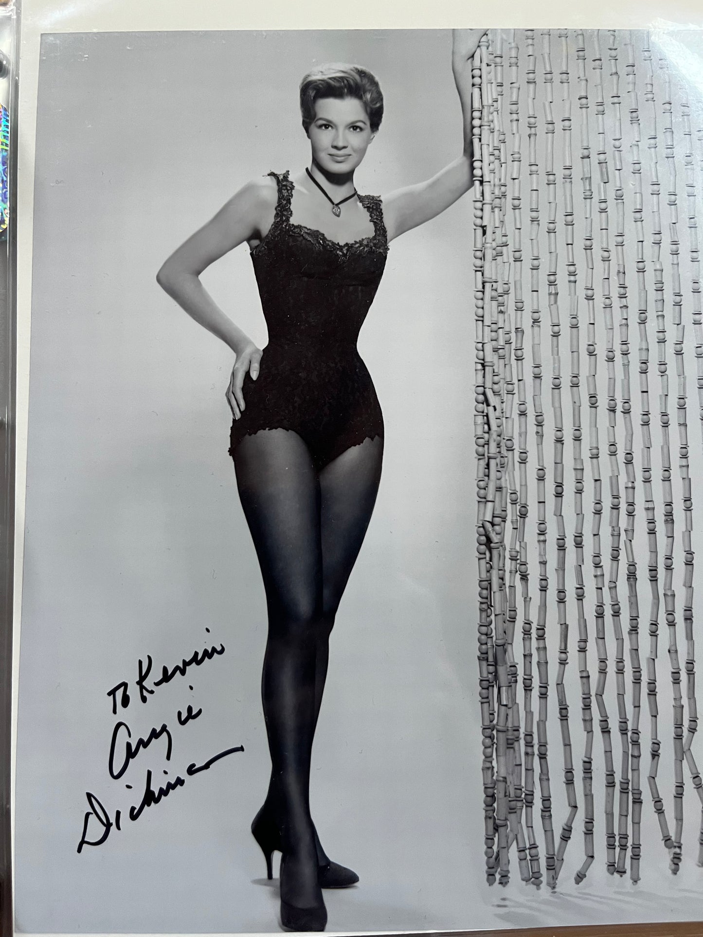 ANGIE DICKINSON, actress, autograph