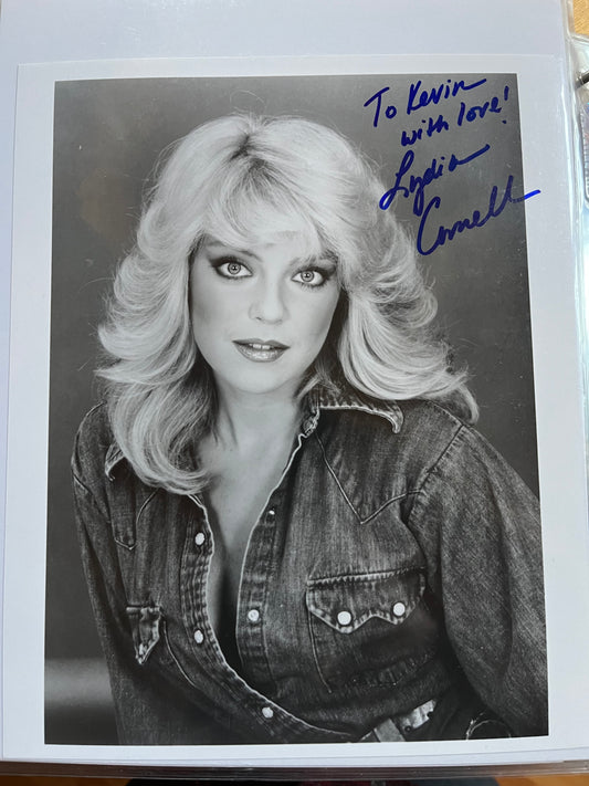 LYDIA CORNELL, Too Close for Comfort, autograph