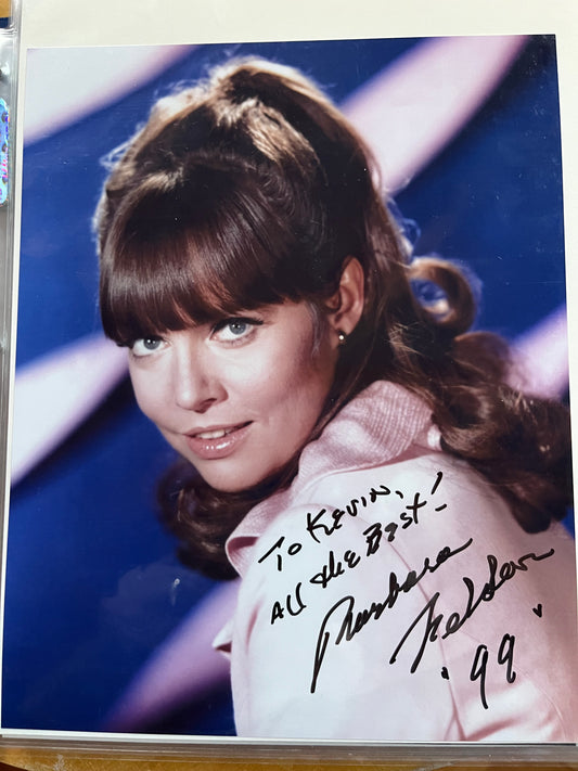 BARBARA FELDON, Agent 99 on GET SMART, autograph