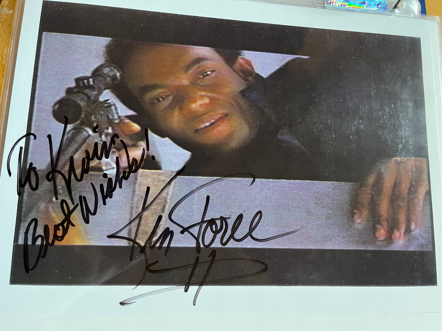 KEN FOREE, Dawn of the Dead, autograph Williamsburg Nostalgia Fest