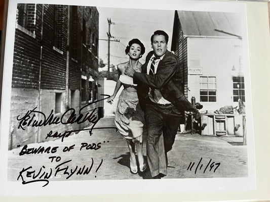 KEVIN McCARTHY, Invasion of the Body Snatchers, autograph
