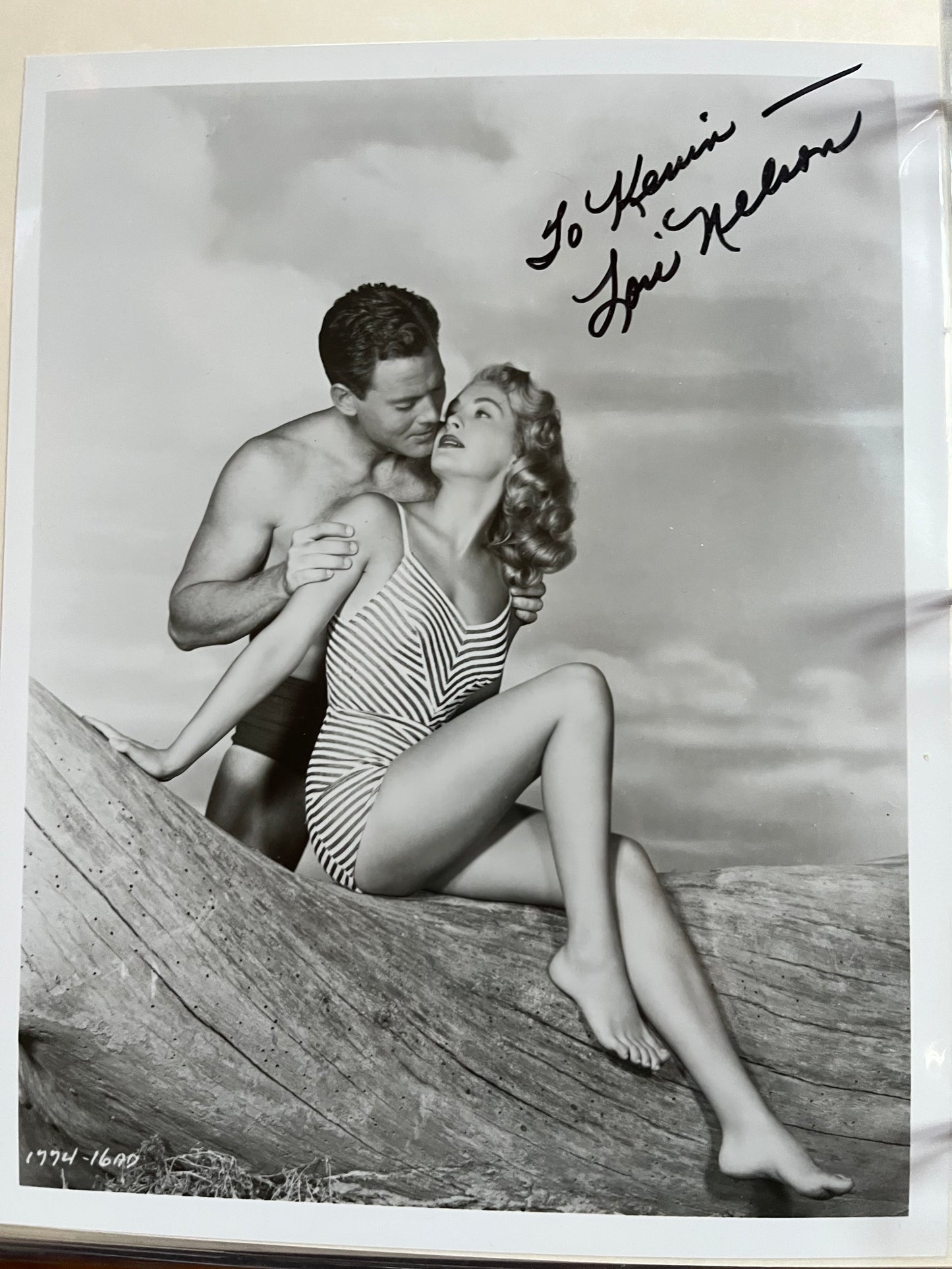LORI NELSON, Revenge of the Creature, autograph