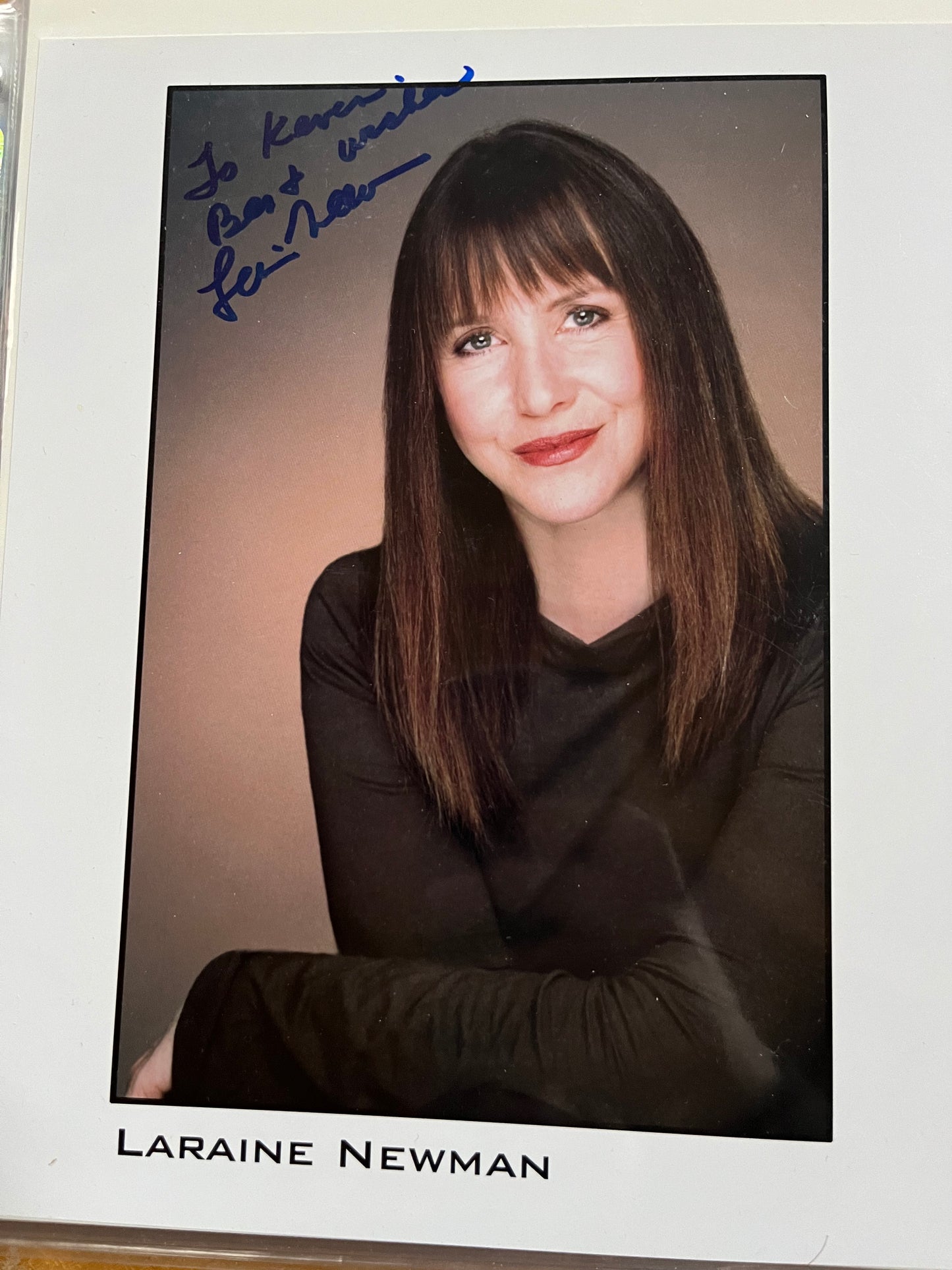 LARAINE NEWMAN, Saturday Night Live, Coneheads, autograph