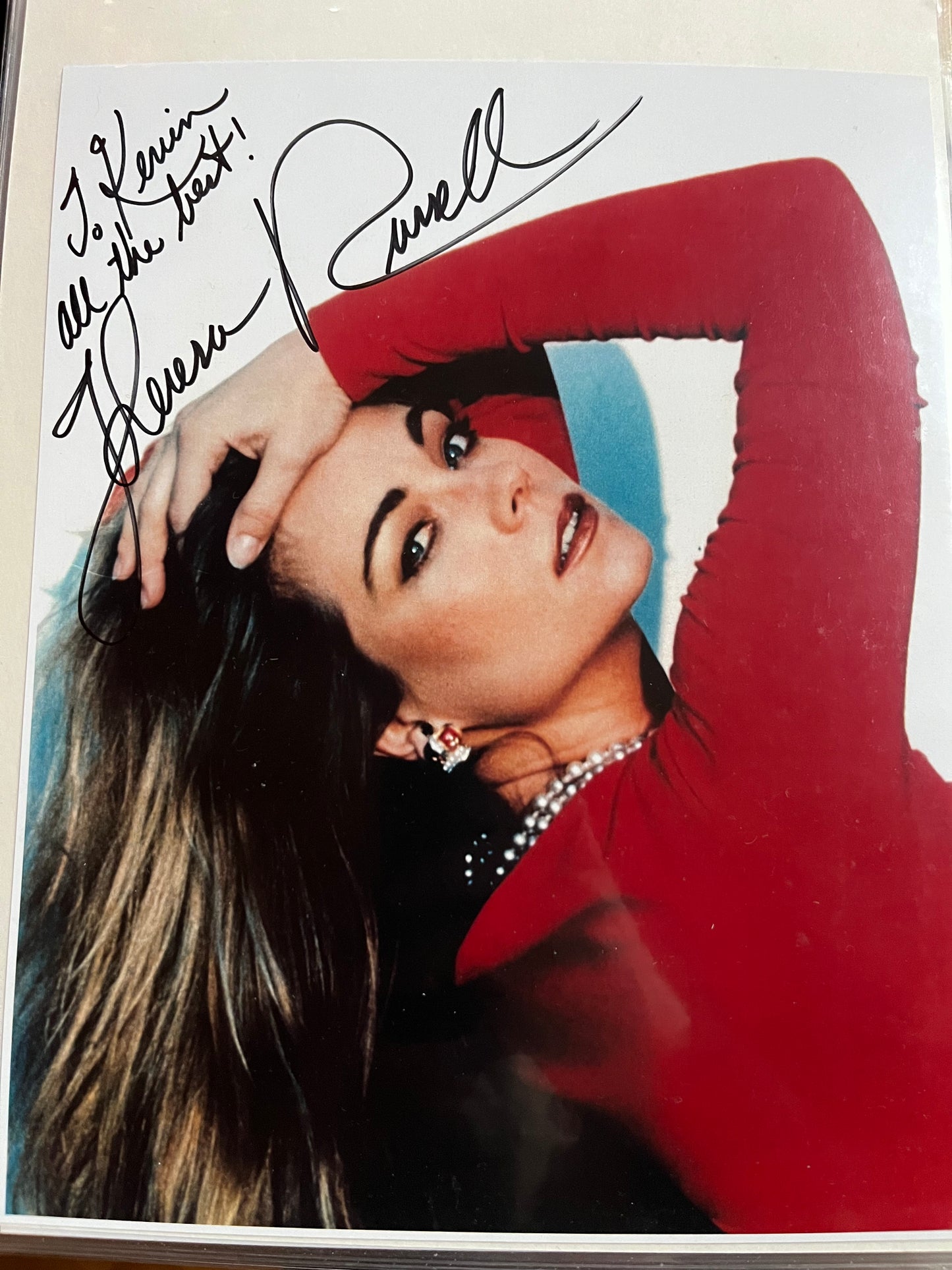 THERESA RUSSELL, The Last Tycoon, Black Widow, autograph