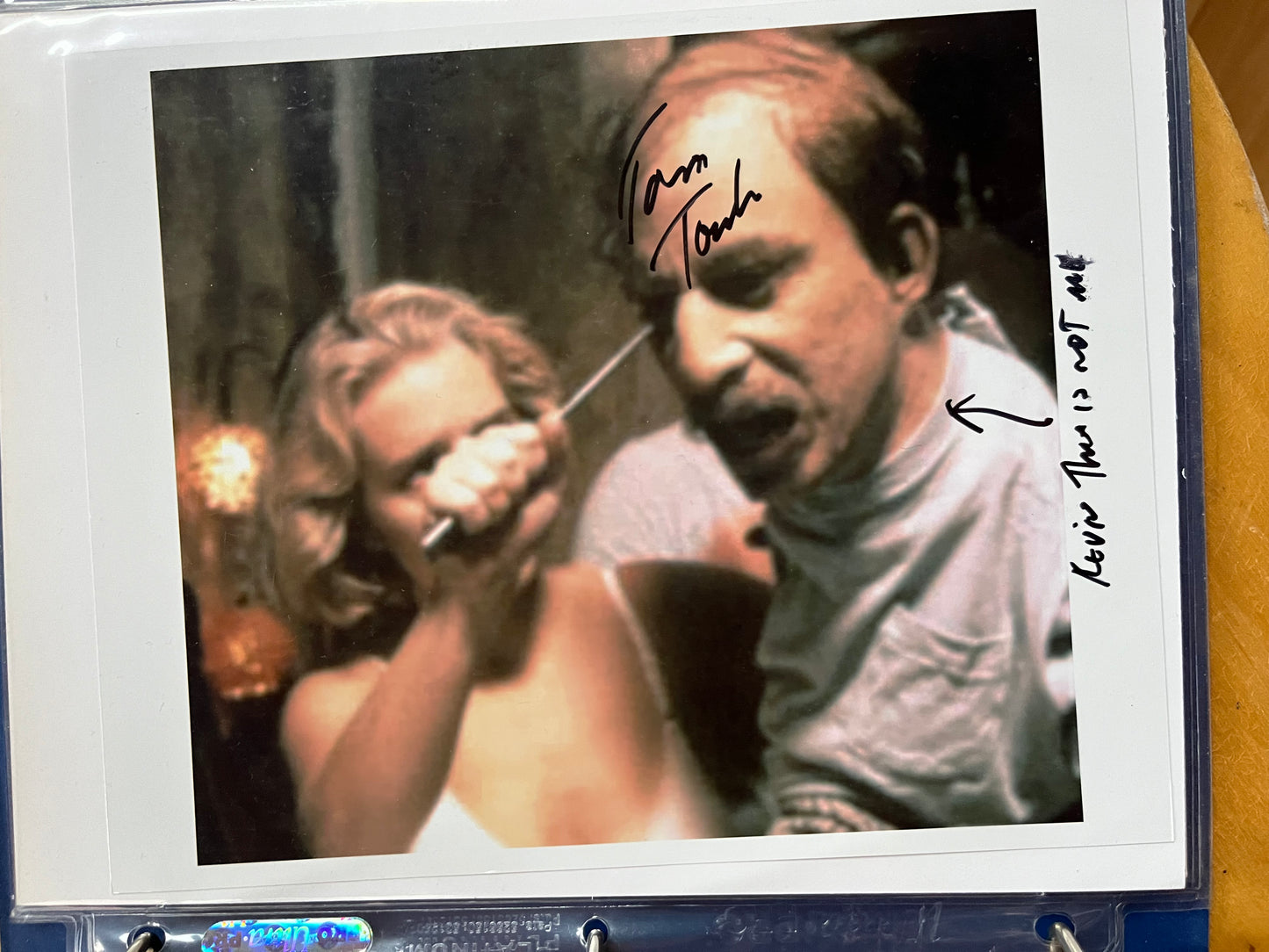 TOM TOWLES, Night of the Living Dead (1990 version), autograph
