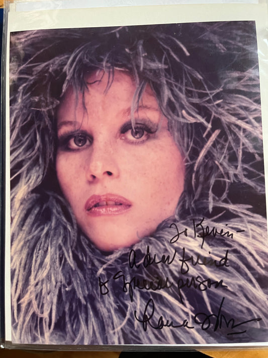 Lana Wood, 007 Bond girl, DIAMONDS ARE FOREVER, autograph