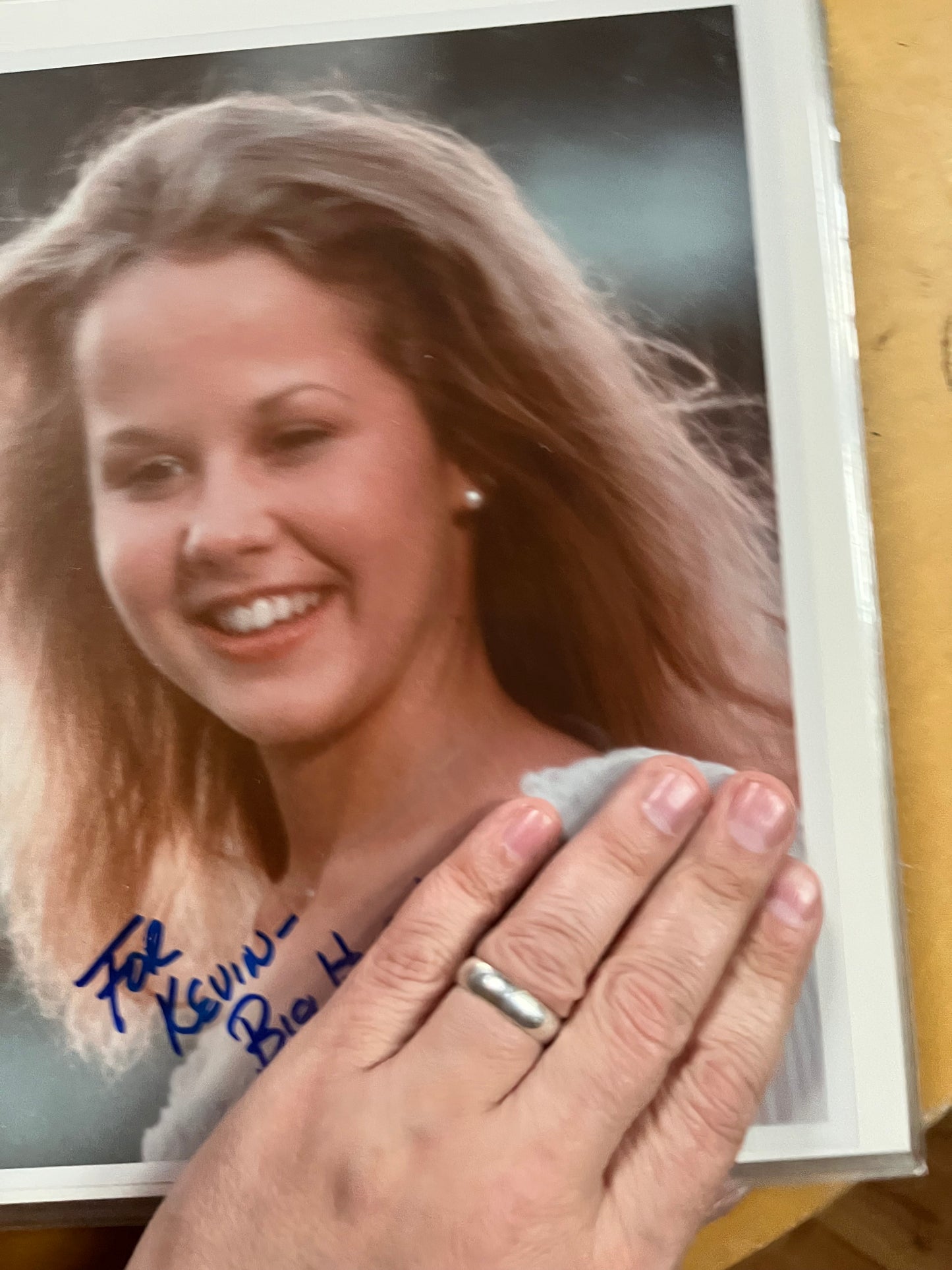 LINDA BLAIR, actress from The Exorcist, autograph