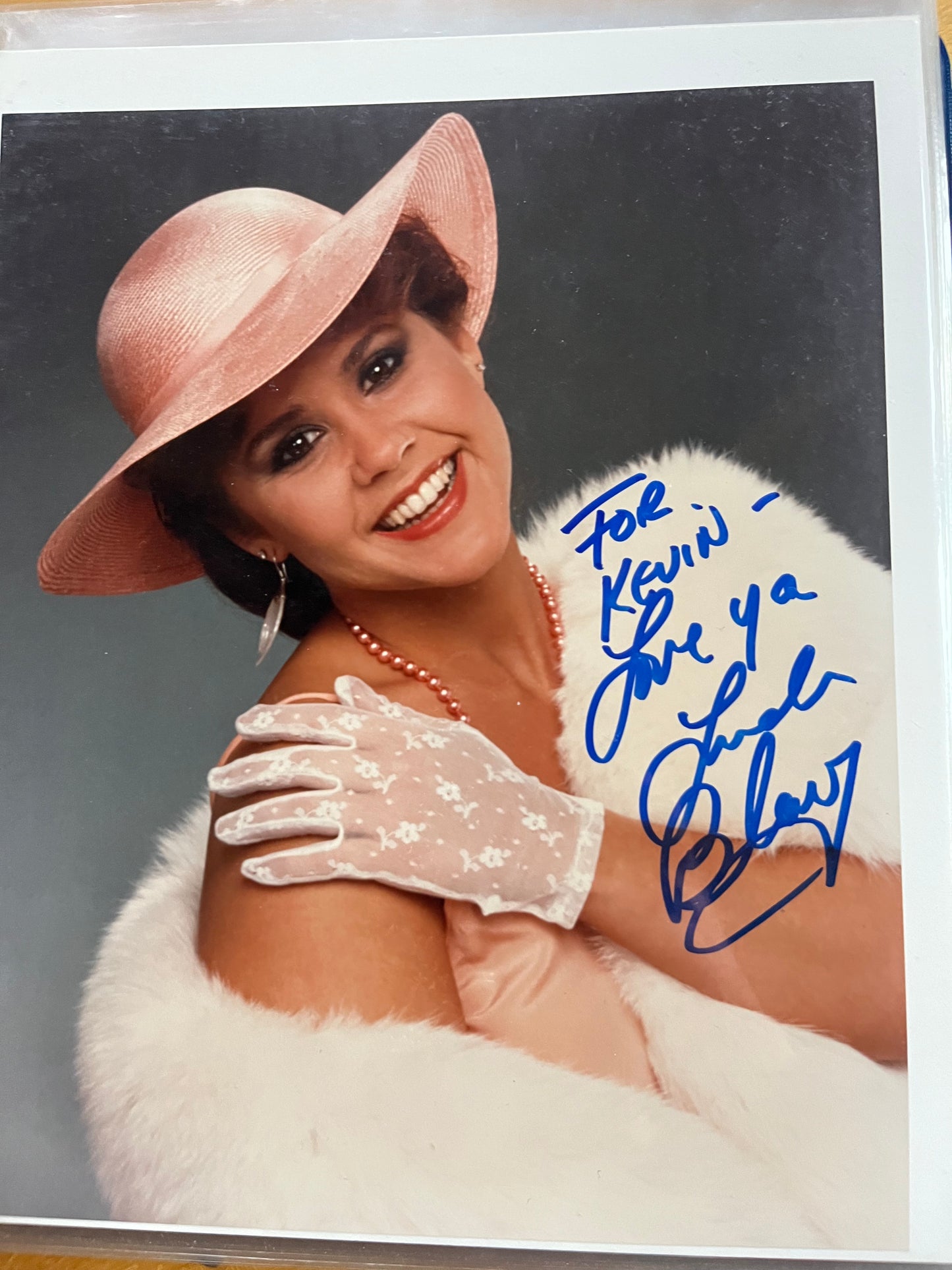 LINDA BLAIR, actress from The Exorcist, autograph