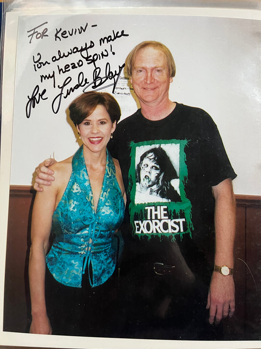 LINDA BLAIR, actress from The Exorcist, autograph