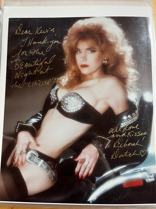 DEBORAH DUTCH, autograph