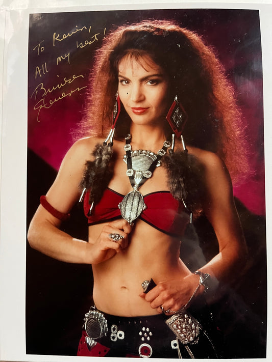 BRINKE STEVENS, Slumber Party Massacre, autograph