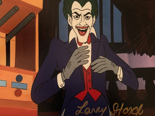 LARRY STORCH, voice of The Joker on animated BATMAN, autograph