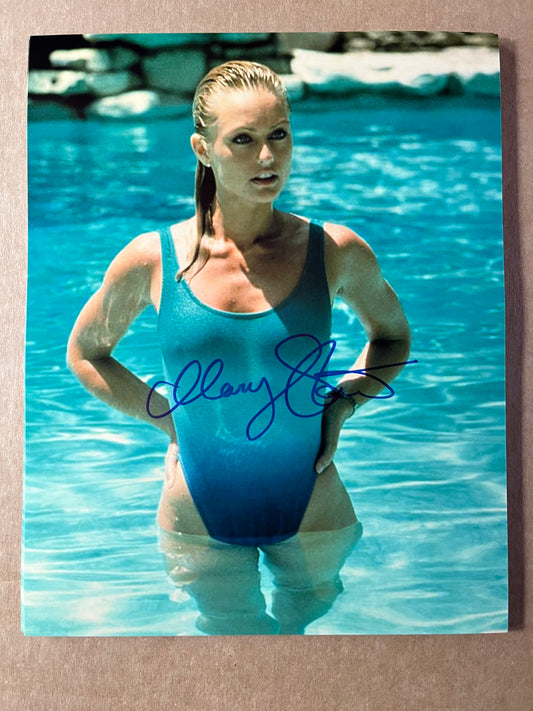 MARY STAVIN, 007 James Bond girl, autograph