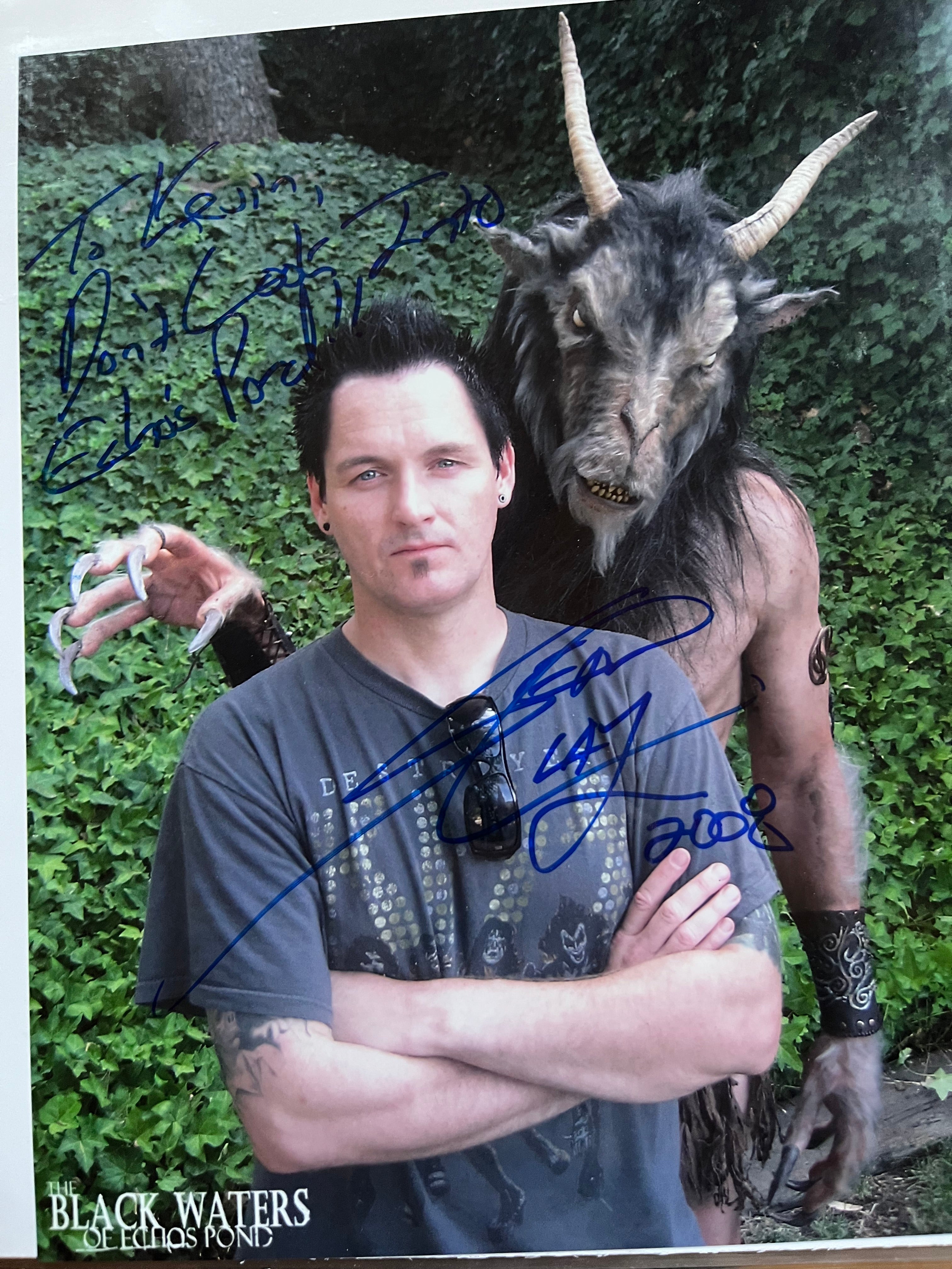 Pnd Autograph SEAN CLARK, The Black Waters of Echo's Pond, autograph – Williamsburg ...