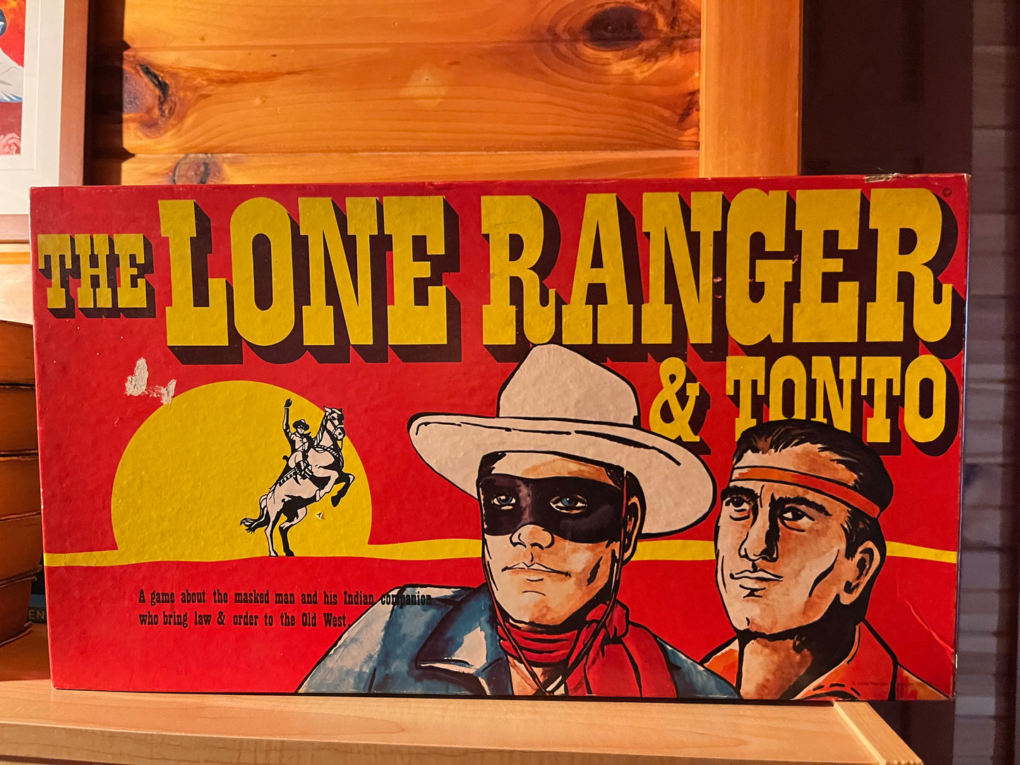 THE LONE RANGER 1978 board game, complete