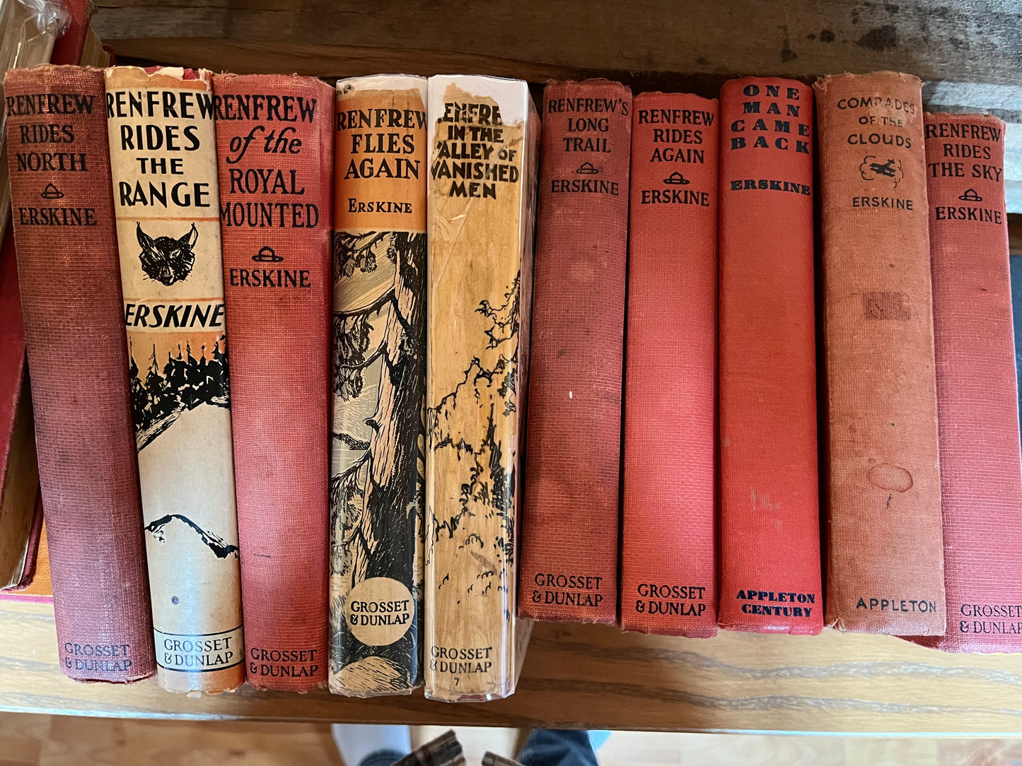 All ten RENFREW OF THE MOUNTED novels