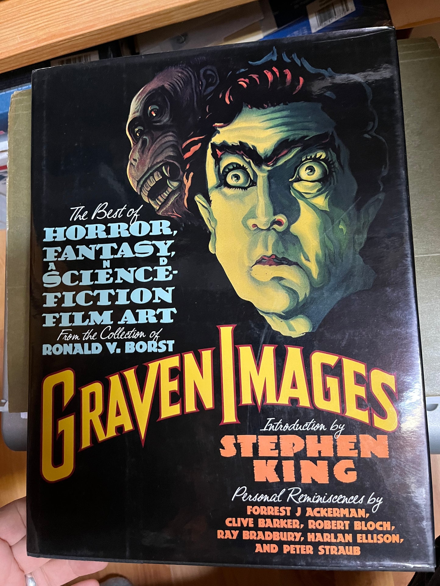 GRAVEN IMAGES (book with two autographs)