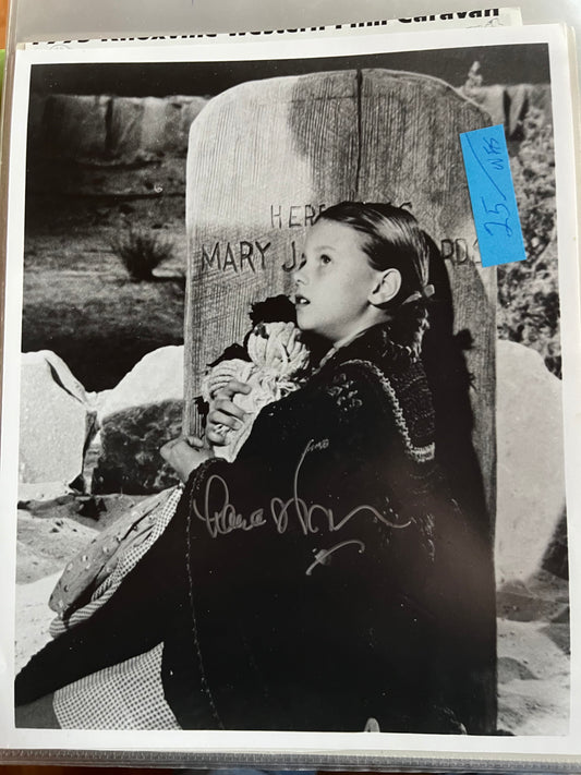 LANA WOOD, The Searchers, autograph