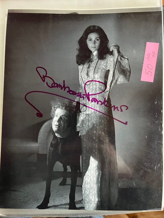 BARBARA PARKINSON, Valley of the Dolls, Peyton Place, autograph