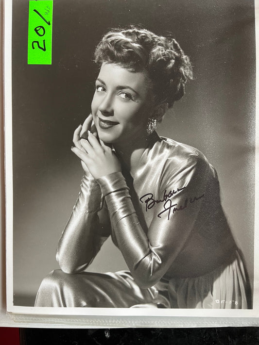 BARBARA FULLER, autograph