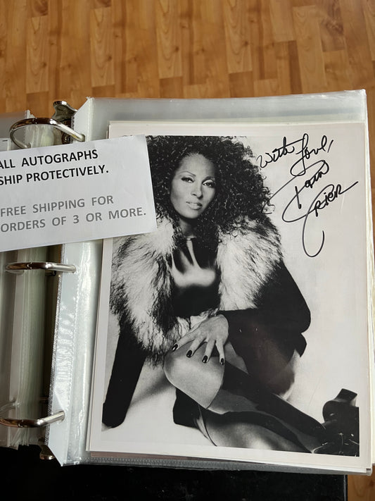 PAM GRIER, autograph