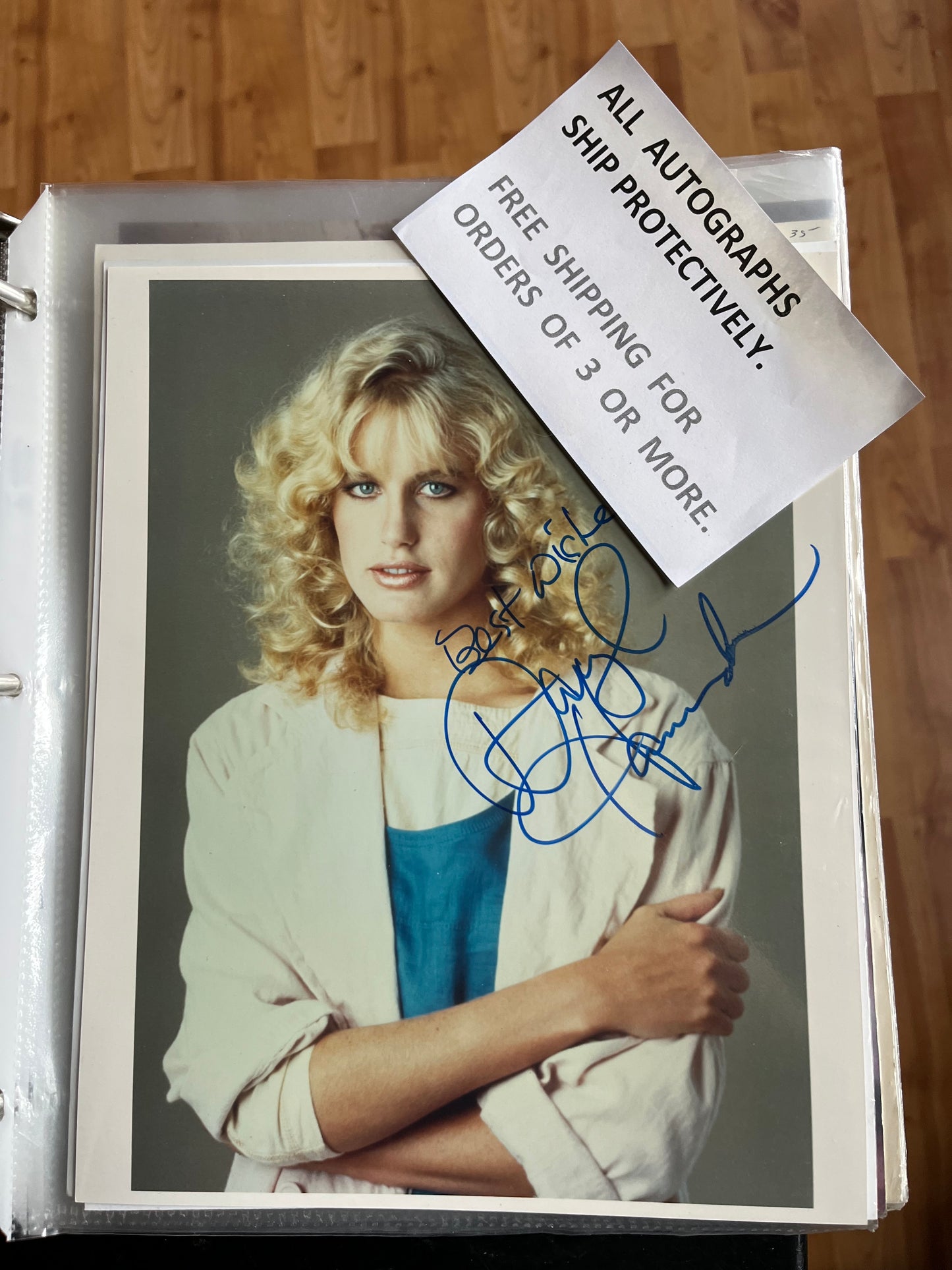 DARYL HANNAH, Splash, Kill Bill, autograph