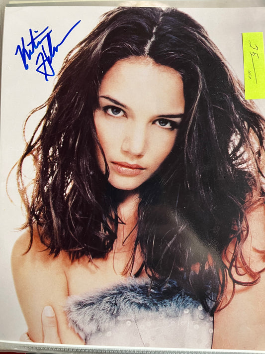KATIT HOLMES, autograph
