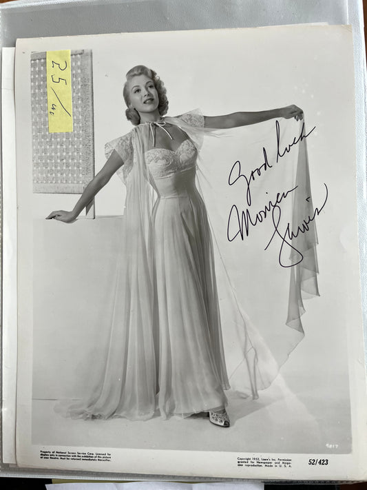 MONICA LEWIS, autograph