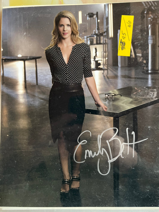 EMILY BETT RICKARDS, The Flash, Arrow, autograph
